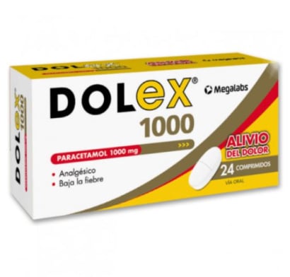 Dolex 1000 Mg 24 Comprimidos