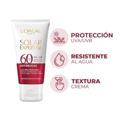 Protector Solar Body Expertise Facial Antiarrugas 40 g