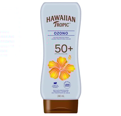Protector Solar Hawaiian Tropic Ozono FPS50+ 240 ml