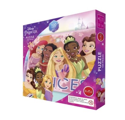 Juego Royal Puzzle 100 Piezas Princesas