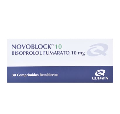 Novoblock 10 Mg 30 Comprimidos