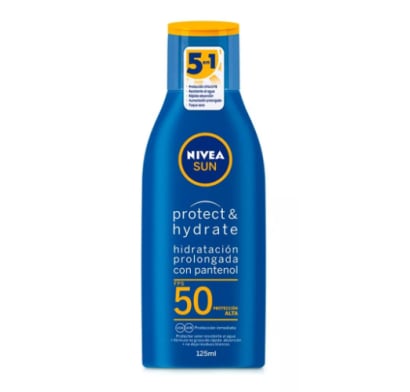 Protector Solar Nivea Sun Protect & Hydrate Fps50 125 Ml