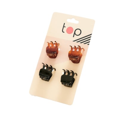 Pinzas Top Pequeñas 4 Unidades