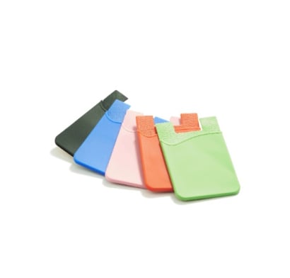 Tarjetero Farma Hogar Silicona para Celular 1 Unidad Colores Surtidos