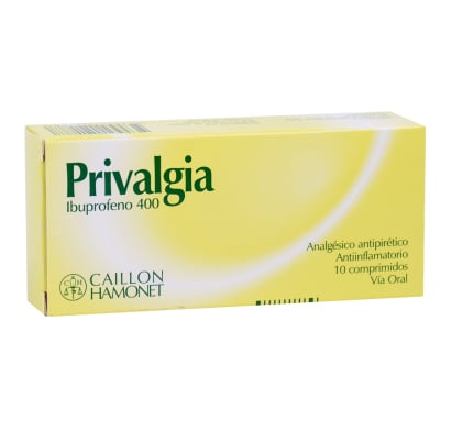 Privalgia 400 Mg 10 Comprimidos