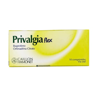 Privalgia Flex  Caja 10 Comprimidos