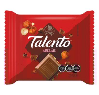 Tableta De Chocolate Con Avellanas Garoto 100 G