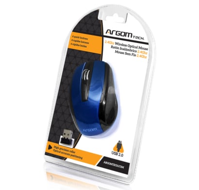 Argom Mouse Inalambrico 2.4g Blue