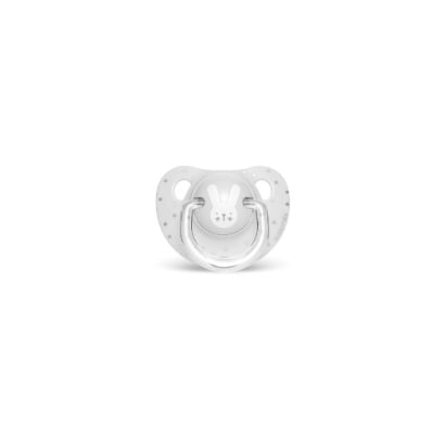 Chupete Suavinex Anatómico Silicona Gris 0 A 6 Meses