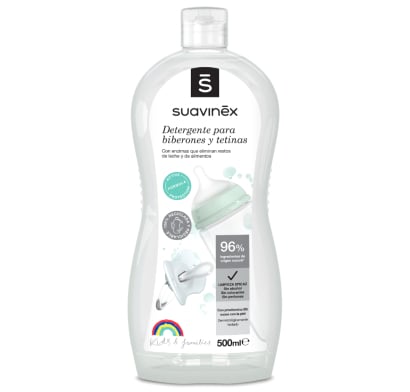 Detergente Suavinex Ara Mamaderas Y Tetinas 500 Ml