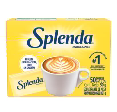 Endulzante Splenda 50 Sobres