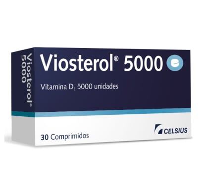 Viosterol 5000 U.i. 30 Comprimidos