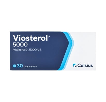 Viosterol 5000 U.i. 30 Comprimidos
