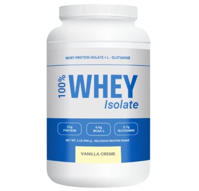 Suplemento Platinum 100% Whey Isolate Vainilla 930 G