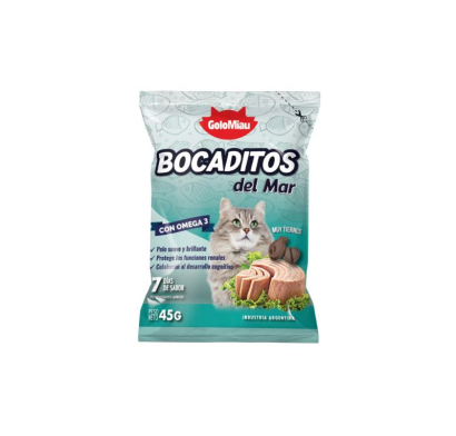 Bocaditos Golomiau Del Mar 45 G