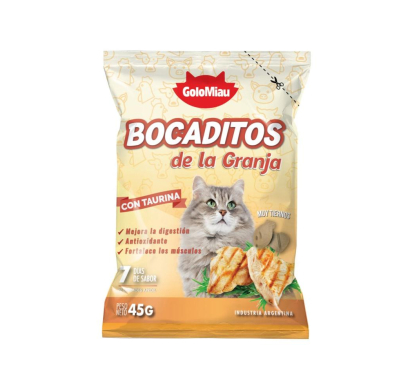 Bocaditos Golomiau De La Granja 45 G