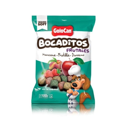 Bocaditos Golocan Frutales 100 G