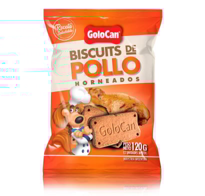Biscuits Golocan Pollo 120 G