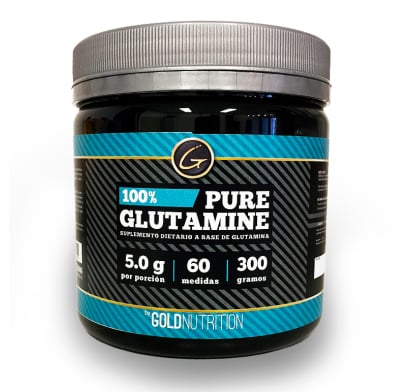 Complemento Gold Nutrition 100% Pure Glutamine 300g