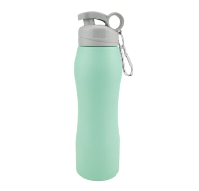 Caramañola De Acero Verde Agua Mate 750 Ml