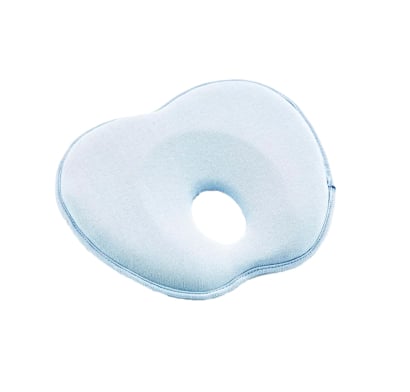Almohada Baby Jem De Cabeza Plana Azul