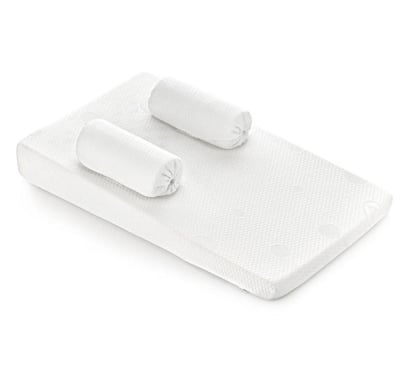 Colchón Baby Jem Anti-re?ujo Blanco Ecológico