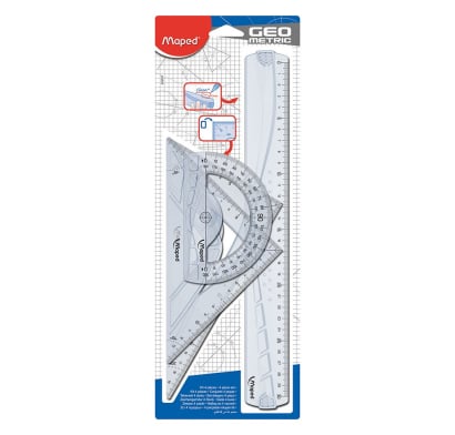 Juego De Geometría Maped Geometric 30cm
