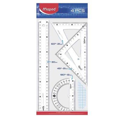 Juego De Geometría Maped 30cm