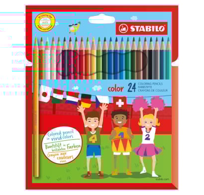Lápices De Colores Stabilo Color 24 Unidades