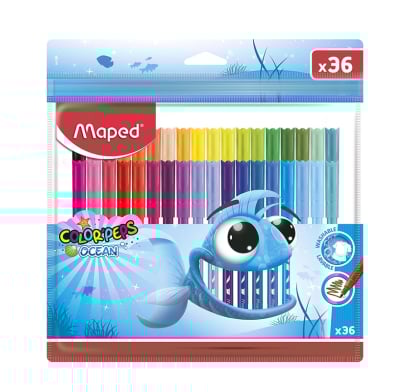 Marcadores Maped Ocean 36 Unidades