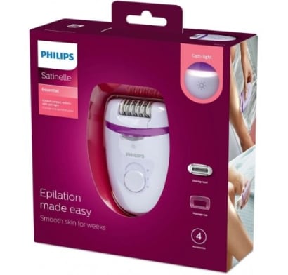 Depiladora Eléctrica Philips Satinelle Essential Bre275/00