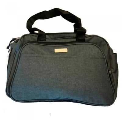 Bolso Maternal Cambiador Infanti Baby Bed Gris Oscuro