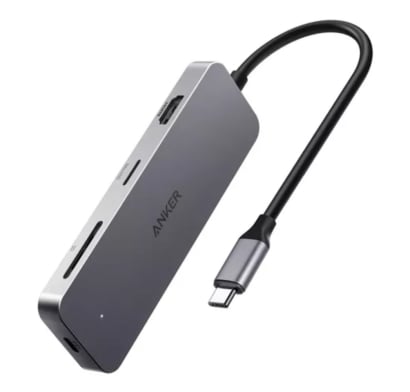 Anker Adaptador Usb Premium 7 En 1 Usb-c Hub
