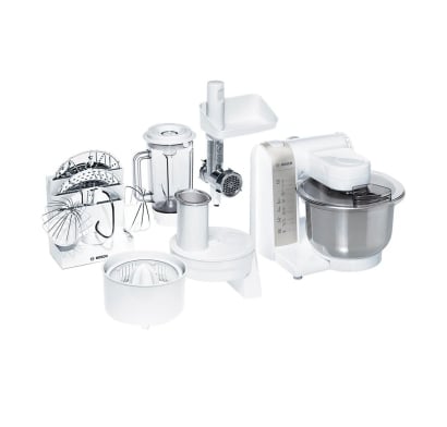 Robot De Cocina Bosch Mum4880 Blanco 600 W