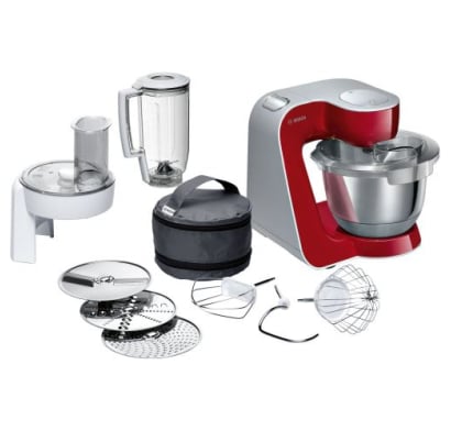 Batidora Robot De Cocina Bosch Mum58720 Rojo Profundo