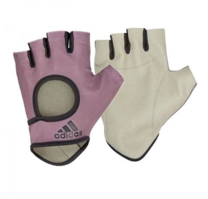 Guantes De Entrenamiento Adidas Dama Rosa Un Par Talle L