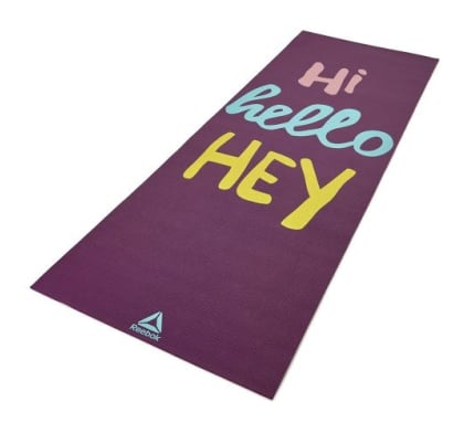Colchoneta Reebok Yoga Mat Reversible 4 Mm Hello Hi