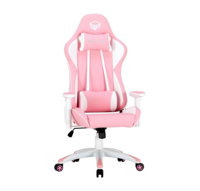 Silla Gamer Meetion Mt-chr16 Pink/white