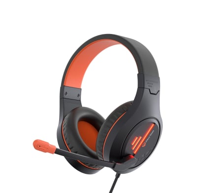 Auriculares Gaming Meetion Mt-hp021 Blanco/naranja
