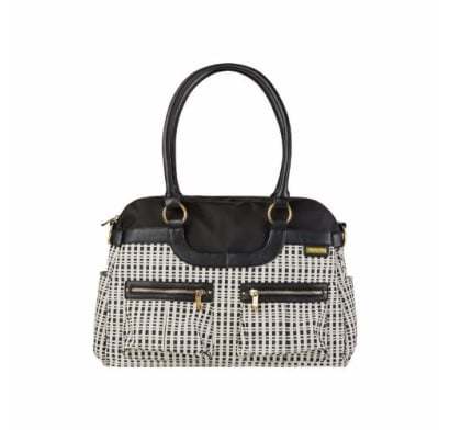 Bolso Maternal Jj Cole Satchel Black & Cream