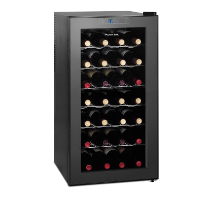 Enfriador De Vinos Punktal Pk-ev8l 28 Botellas