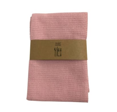 Repasador De Cocina Farma Hogar Algodón Rosado 45x65cm