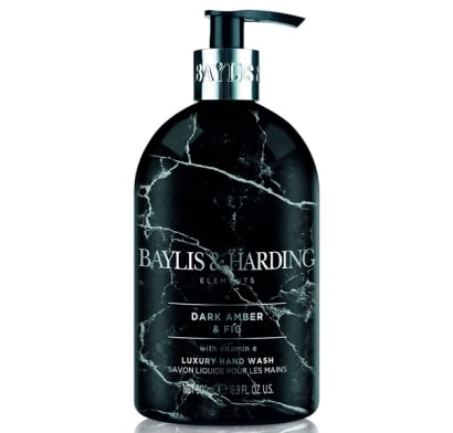 Jabón Líquido Para Manos Baylis & Harding Elements Dark Amber & Fig 500 Ml