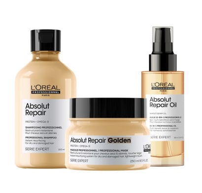 Combo Dorado L'Oréal Professionnel Absolut Repair 