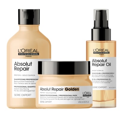 Combo Dorado L'Oréal Professionnel Absolut Repair 