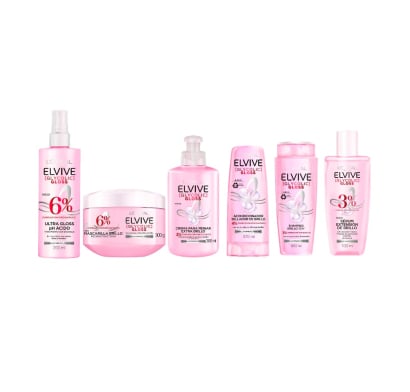 Combo Elvive Glycolic Gloss Rutina Completa 