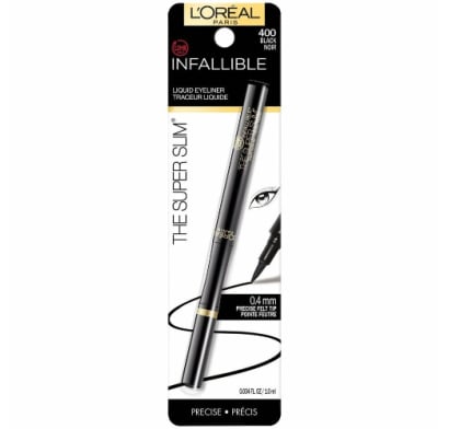 DELINEADOR INFALLIBLE SUPER SLIM 12HS BLACK