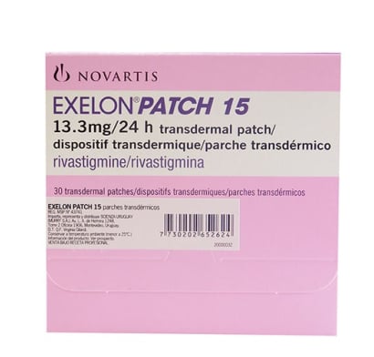 Exelon Tts 15 Mg 30 Parches