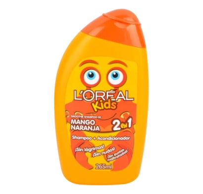 Shampoo Elvive Kids Naranja Mango 265 Ml