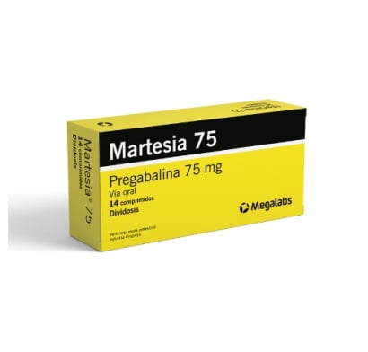 MARTESIA DIVIDOSIS 75MG 14 COMPRIMIDOS